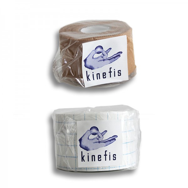 Kit di bende tecniche McConnell Kinefis: benda Kinefis Fix (5 cm x 10 m) + nastro Kinefis (3,8 cm x 10 m) Kit di bende tecniche McConnell Kinefis: benda Kinefis Fix (5 cm x 10 m) + nastro Kinefis (3,8 cm x 10 m)